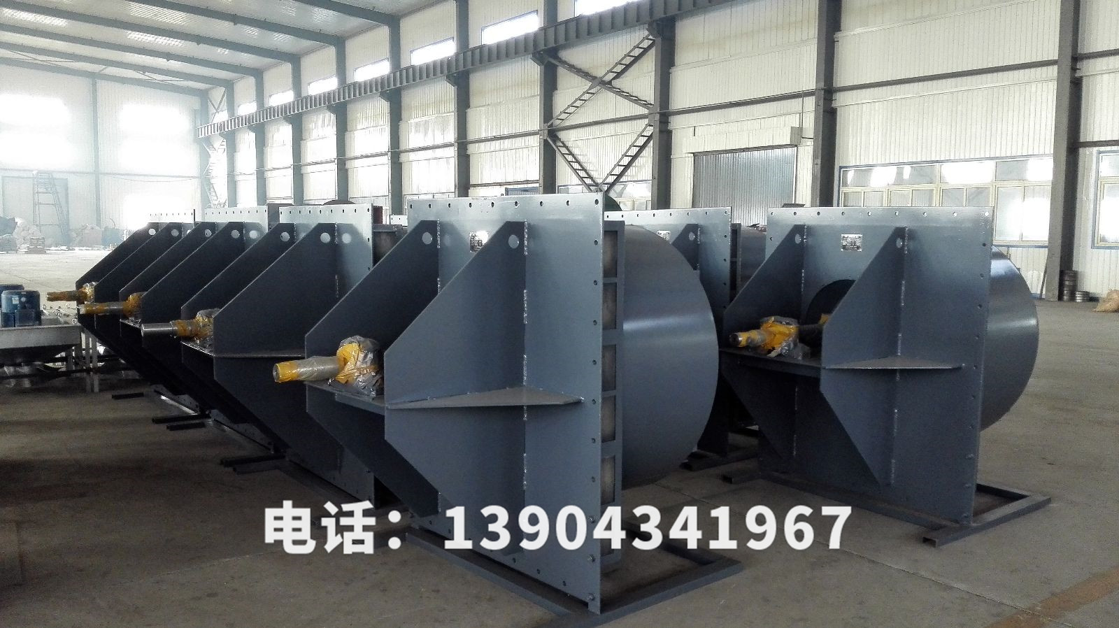 鋁材退火爐用高溫軸流風機